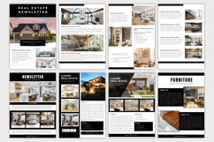 Minimalist Real Estate Newsletter Template Product Image 8