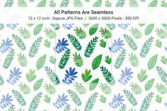 Botanical Greenery Pattern Set Product Image 3
