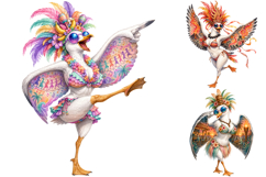 Funny Beach Seagulls Sublimation PNG Product Image 3