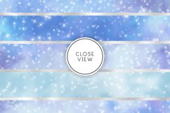 Cold Aesthetics Digital Paper | Blue Seamless Patterns Product Image 4