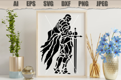 Stencil Knight Warrior Product Image 3