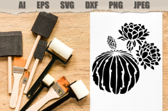 Stencils Blooming Cactus Product Image 3