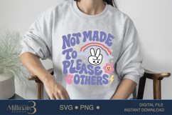 Not Made To Please Others Motivational SVG ,Awareness Svg Product Image 3