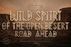 Archbolt : A Tribal Font for Rustic, Native-Inspired Designs Product Image 8