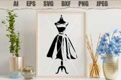 Stencil Elegant Dress Product Image 3