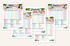 Bill Organization Workbook Product Image 3