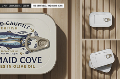 Metal Food Can with Ring Pull Mockup Product Image 3