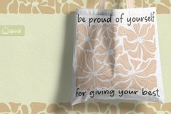 Boho Floral Quotes Sublimation Product Image 3