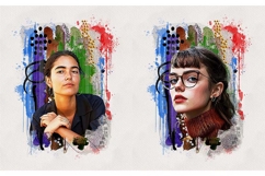 Portrait in Colour Template Product Image 3