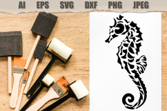 Stencils Seahorse Product Image 3