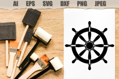 Stencils Nautical Wheel Lifebuoy Product Image 3