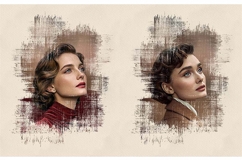 Vintage Texture Portrait Template Product Image 4