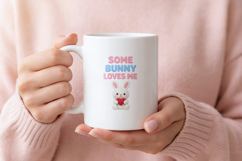 Some Bunny Loves Me Easter PNG Design Product Image 3