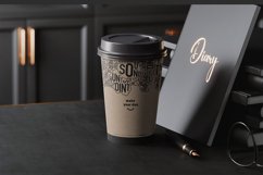 Paper Craft Coffee Cup Mockup Product Image 3