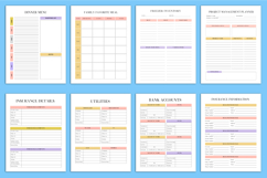 House Management Planner Canva Product Image 6