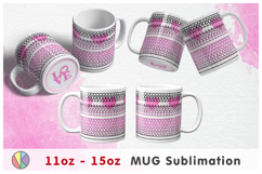 2 Adults Love Hidden Message Patterns - 11oz-15oz Bottom Mug Product Image 2