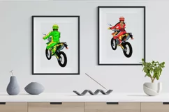 Clipart a couple Bikers, Best friend clipart. Product Image 3