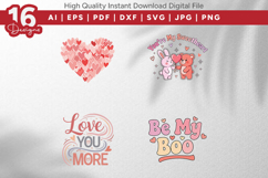 Cute Valentine Love SVG Bundle Product Image 4