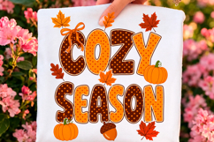 Cozy Season Fall Pumpkin PNG Product Image 1