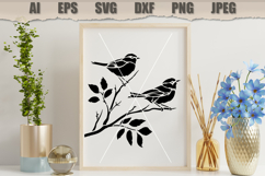 Stencil Birds on Branch Product Image 3