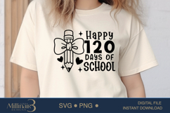Happy 120 Days Of School Svg,School Svg, 120Th Day Of School Product Image 3