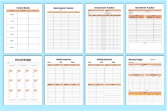 2025 Budget Planner Bundle Canva Product Image 3