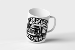 Truckers Make America Move Truck Driver SVG Product Image 3
