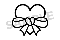 Cartoon Doodle Heart Clip Art Set Product Image 7