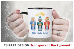 Clipart Feliz Dia de Reyes! Sublimation DTF Design. Product Image 3