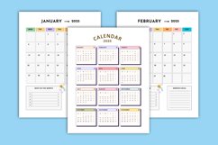 2025 Fitness Planner Bundle Canva Product Image 3