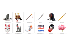 Japan PNG Clipart Set 30 Items for Sublimation and Print Product Image 3