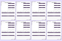 Printable 2026 Tarot Journal Canva Template Product Image 3