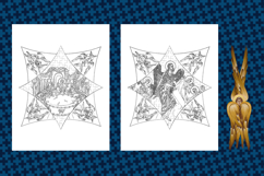 greek, church, religion, bible, byzantine, religious book, gift, coloring book, religious, ready-to-color line art, kids, adults, Sunday School, homeschooling, Baptism gift, Christmas gift, gift on Angel's Day, relaxing coloring book, Byzantine iconograph