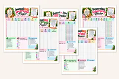 Annual Bill Tracker Product Image 3
