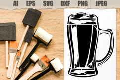 Stencils Beer Mug Product Image 3