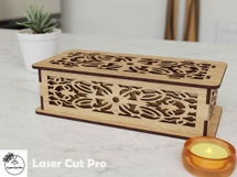Glowforge Laser Cut Files - Birds Memory Box Product Image 7