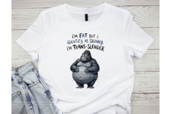 Funny Trans-Slender Fat Animal PNG Bundle Product Image 3