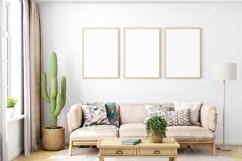 Frame Mockup, Living room Frame Mockup, Interior Mockup Product Image 2