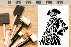 Stencils Pirate Captain Product Image 3