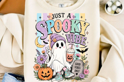 Just a Spooky Vibe Ghost PNG Product Image 1