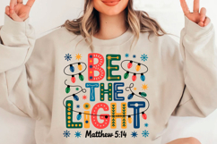 Christmas Light Be the Light Matthew PNG Product Image 1