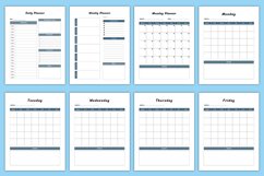 365 Days 2025 Planner Canva Interior Product Image 3