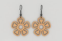 Wood Acrylic Earring SVG Cut Files / Laser Jewelry Templates Product Image 8