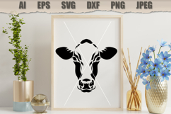 Stencil Cow Head Product Image 3