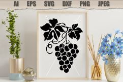 Stencil Grape Cluster Product Image 3