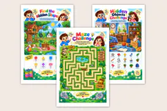 Brain Games for Kids | Printable Puzzle & Activity Workbook Product Image 3