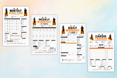 2027 Fitness Planner &amp; Workout Tracker Product Image 3