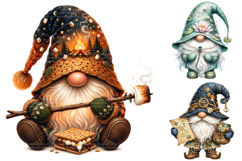 Summer Gnome PNG Bundle, Beach Vacation Clipart Product Image 3