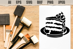 Stencil Cake Slice Product Image 3