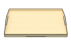 Tray - laser cut file, SVG DXF pattern Product Image 3
